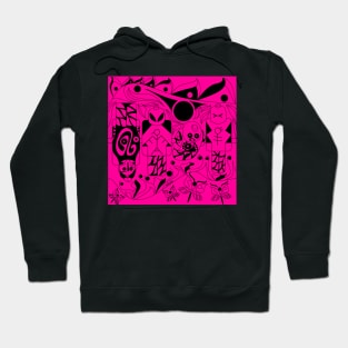 brick in violet robot alien dreams ecopop Hoodie